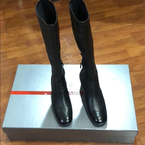 prada stretch boots